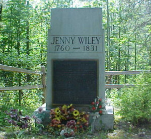 Jenny Wiley's Grave marker