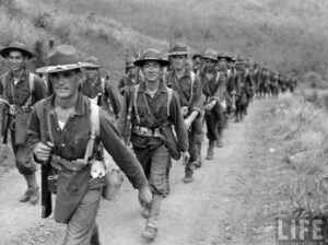 Troops headed to Blair Mountain... the photo was taken by Life Magazine in 1921