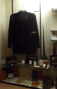 Casey Jones' Railroad Uniform Photo was taken by Joanna Adams Sergent at the Casey Jones Railroad Museum located in Jackson, Tennessee.