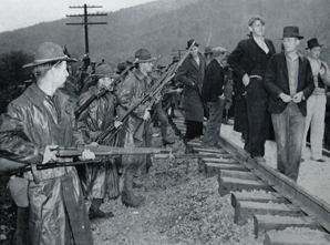 The photographer is unknown, but tensions were high in Harlan County