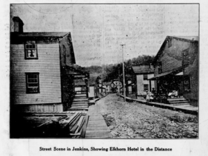 Jenkins, Kentucky as found in the Mountain Eagle June 6, 1912 edition