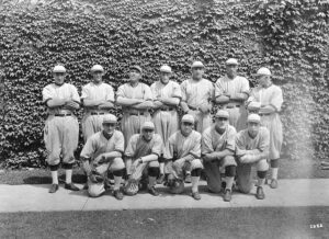 Date unknown.  Jenkins Minor League Baseball Team.  The Jenkins Cavaliers.  Picture found in the Smithsonian Collection