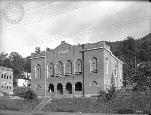 Jenkins Methodist Church.  The Women's Civic Club met in the basement.  Picture in the public domain and can be found in the Smithsonian Collection