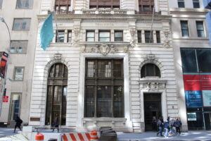 Metropolitan Trust Company of New York Building in Manhattan NYC.