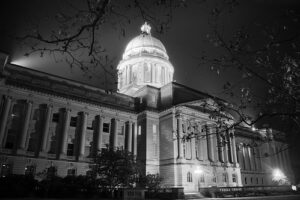 Kentucky State Legislature building.   http://www.Flicker.com