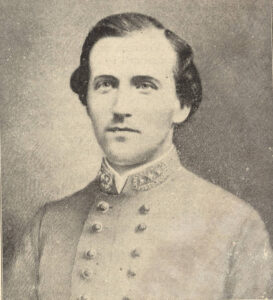 Colonel John Hunt Morgan.  The date and the photographer are unknown