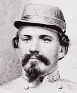 John Hunt Morgan as he enlisted into the US Army in 1846.