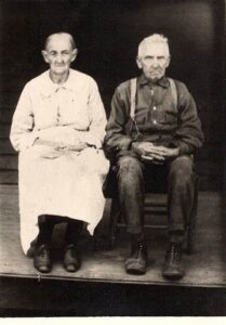 John Vint Bentley and Annie Potter. The photographer and date are unknown