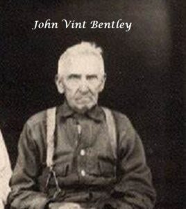 John Vint Bentley.  The photograph was cropped from another photograph however he was in charge of the investigation at Killing Rock.