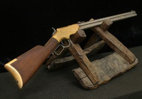 The type of rifle that Doctor Marshall Benton Taylor owned.  Picture from stock photos on the internet searches.